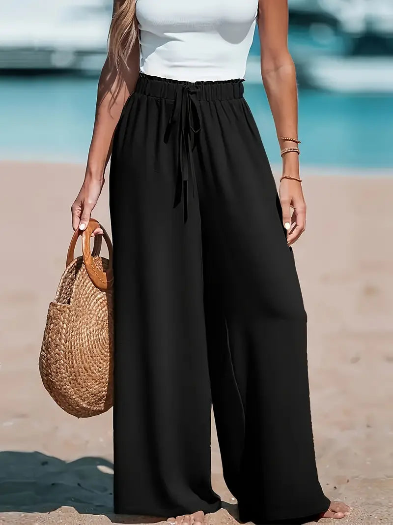 Liv - Pantalons Taille Haute Élégants