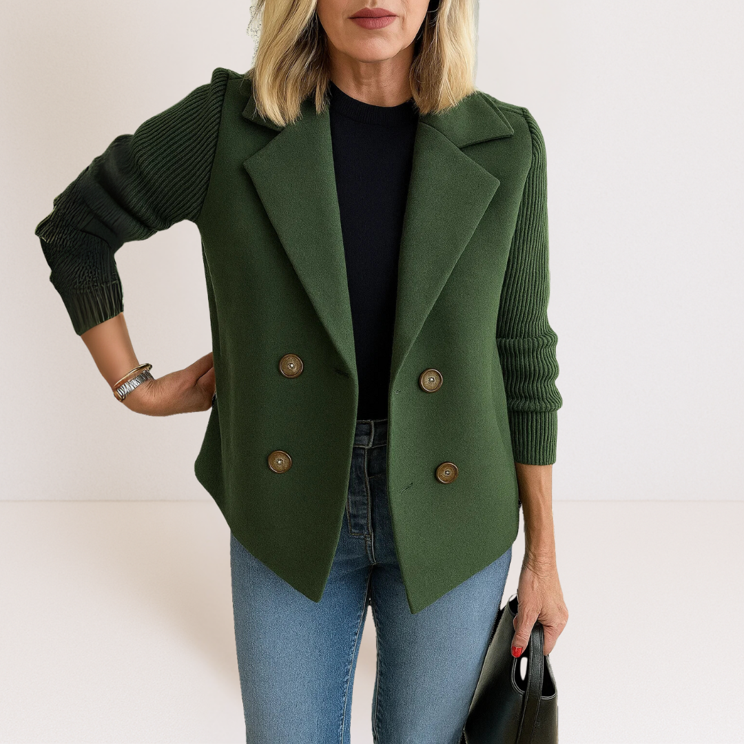 Martine - Veste Élégante En Tricot