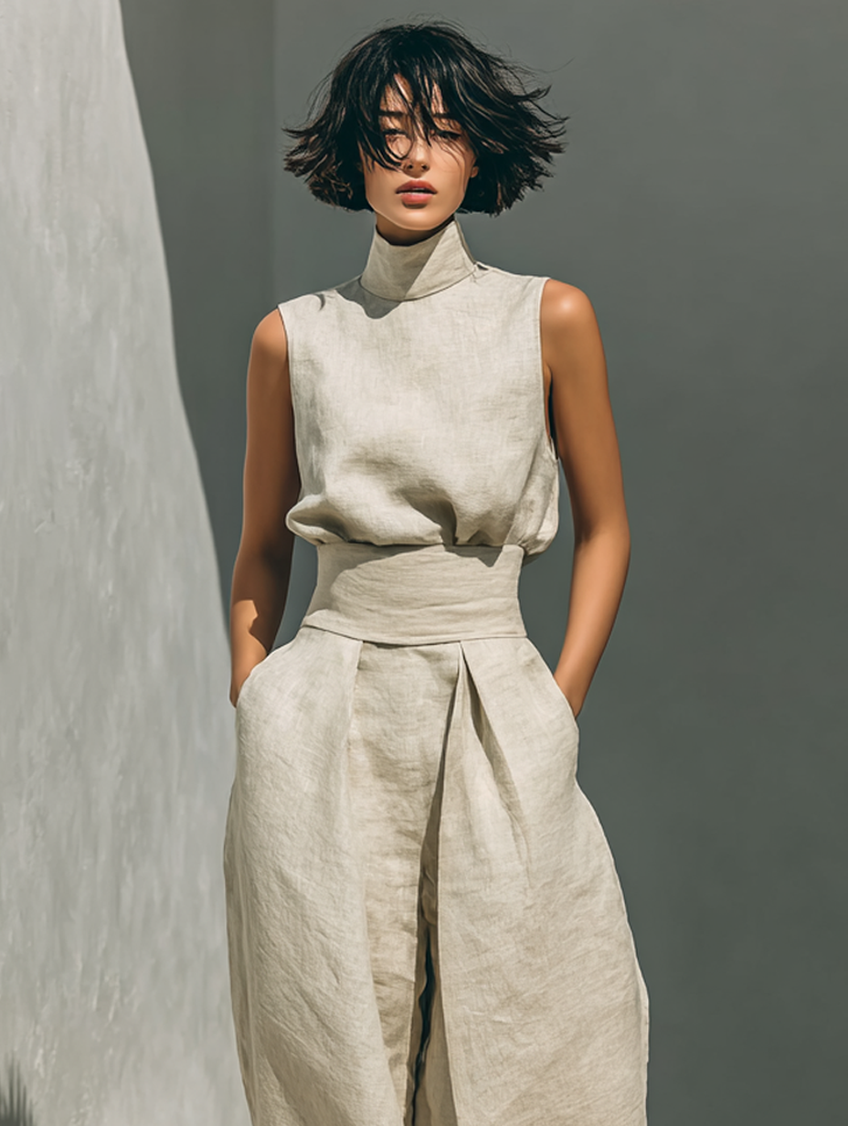 Maria - Ensemble Minimaliste en Coton