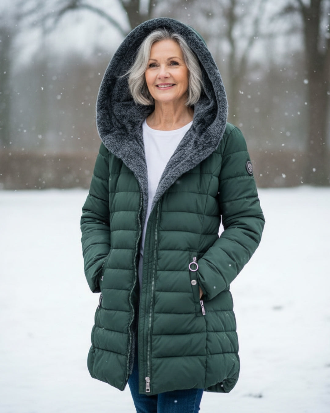 Olivia - Manteau D'hiver Élegant