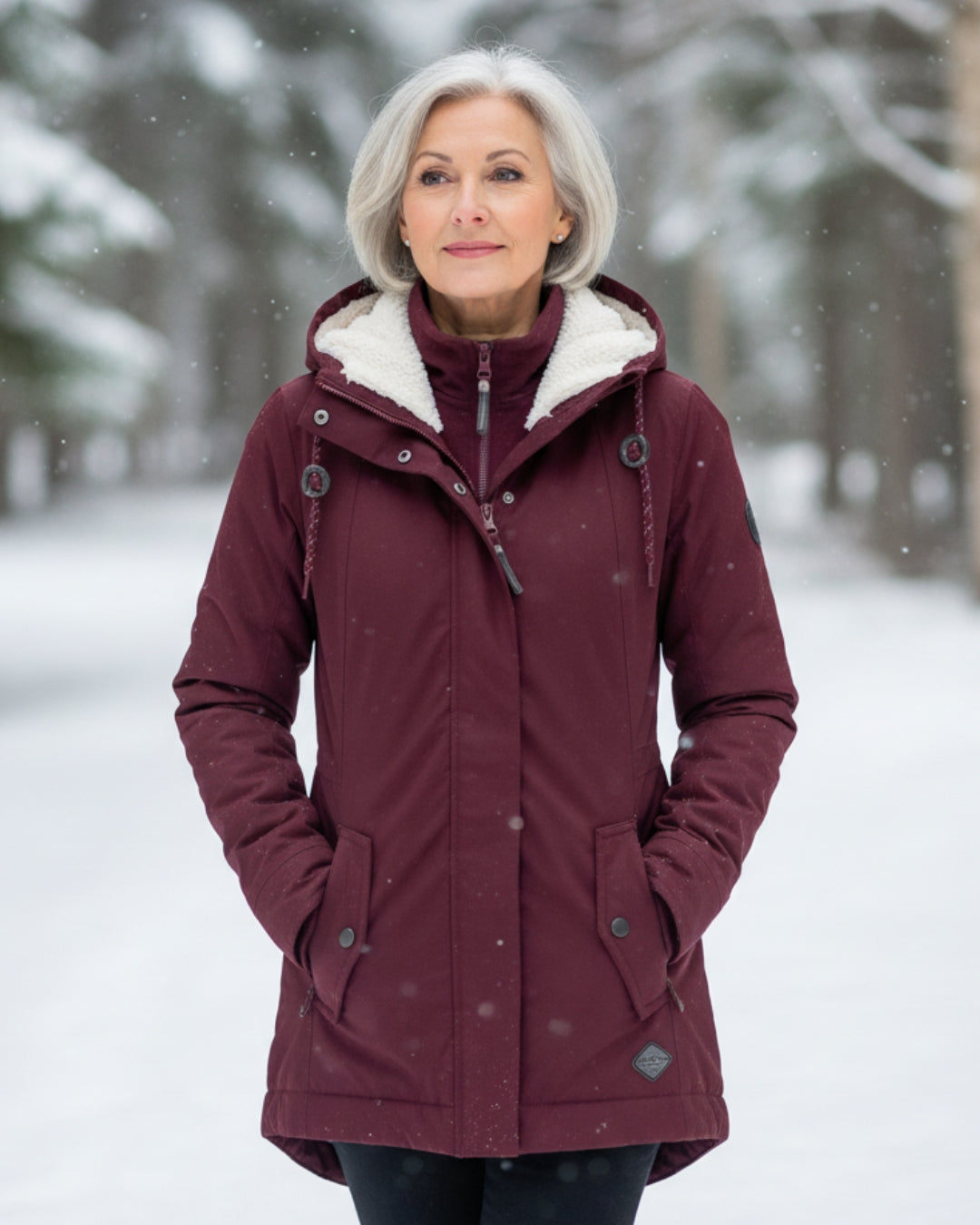 Amelia - Élégant Parka Réversible