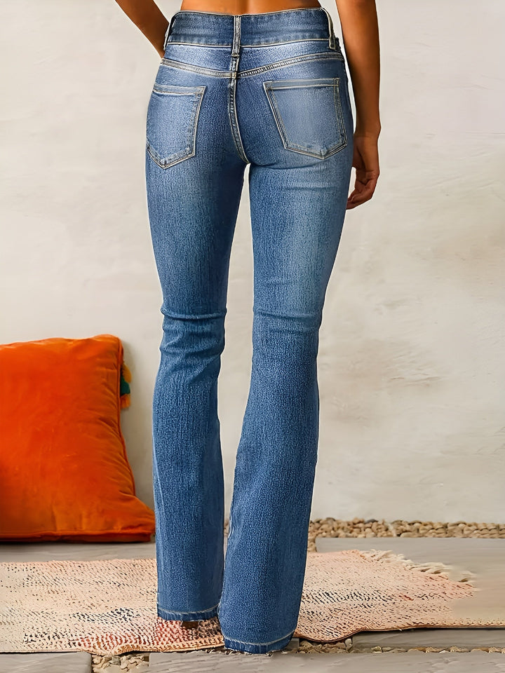 Alana - Jeans Évasés Confortables