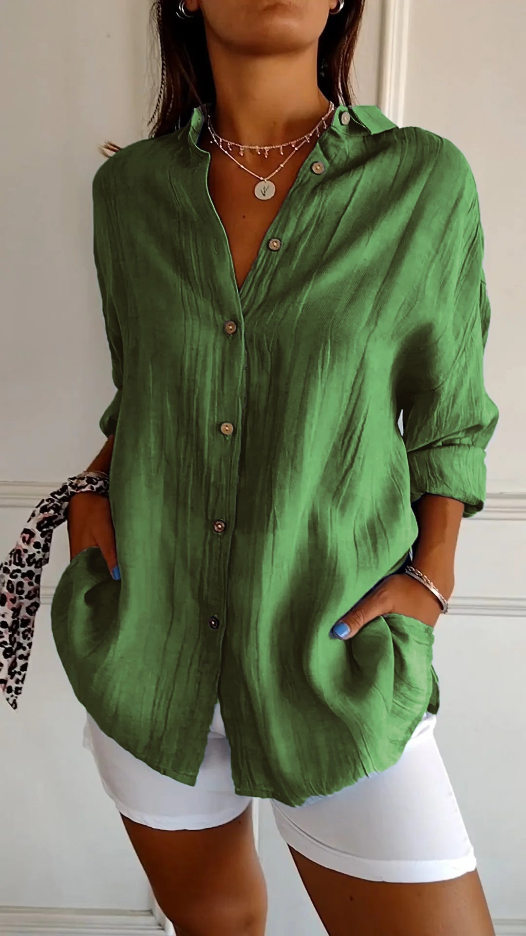 Kia - Blouse Oversized Élégante