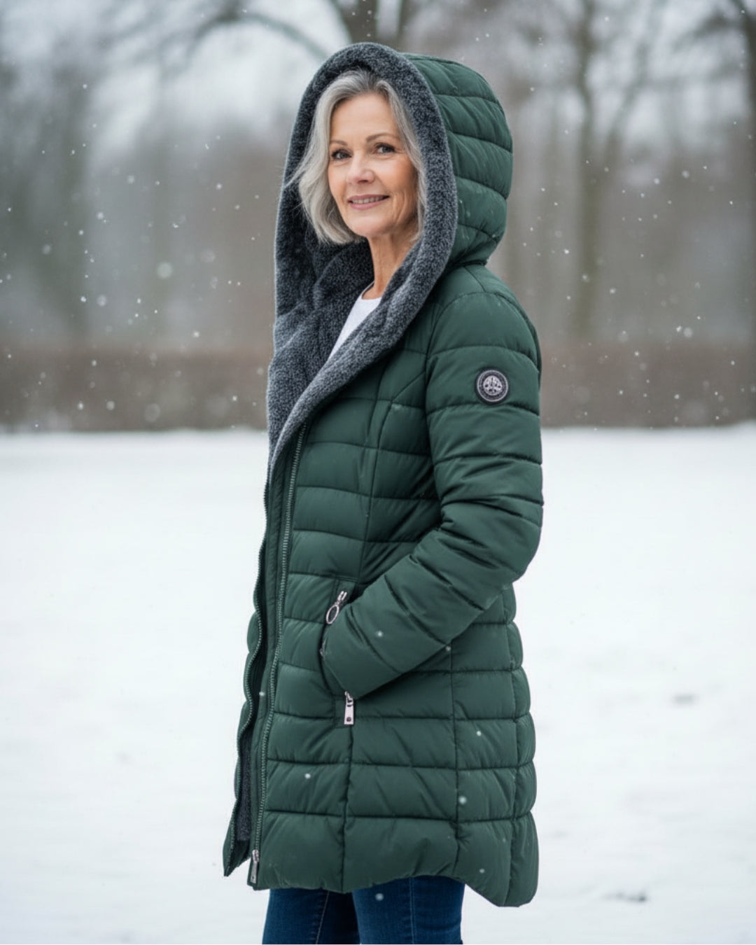 Olivia - Manteau D'hiver Élegant