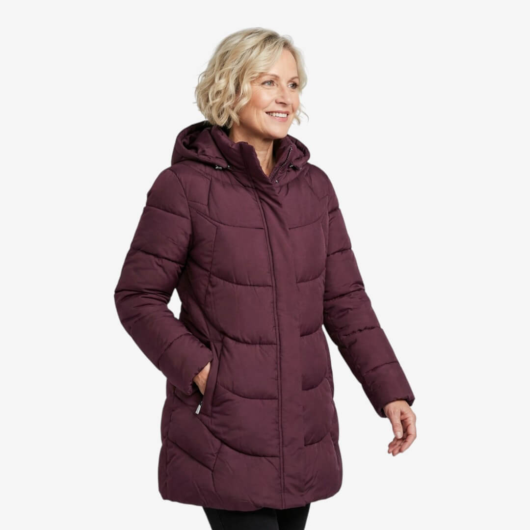 Adeline - Manteau Chic Matelassé