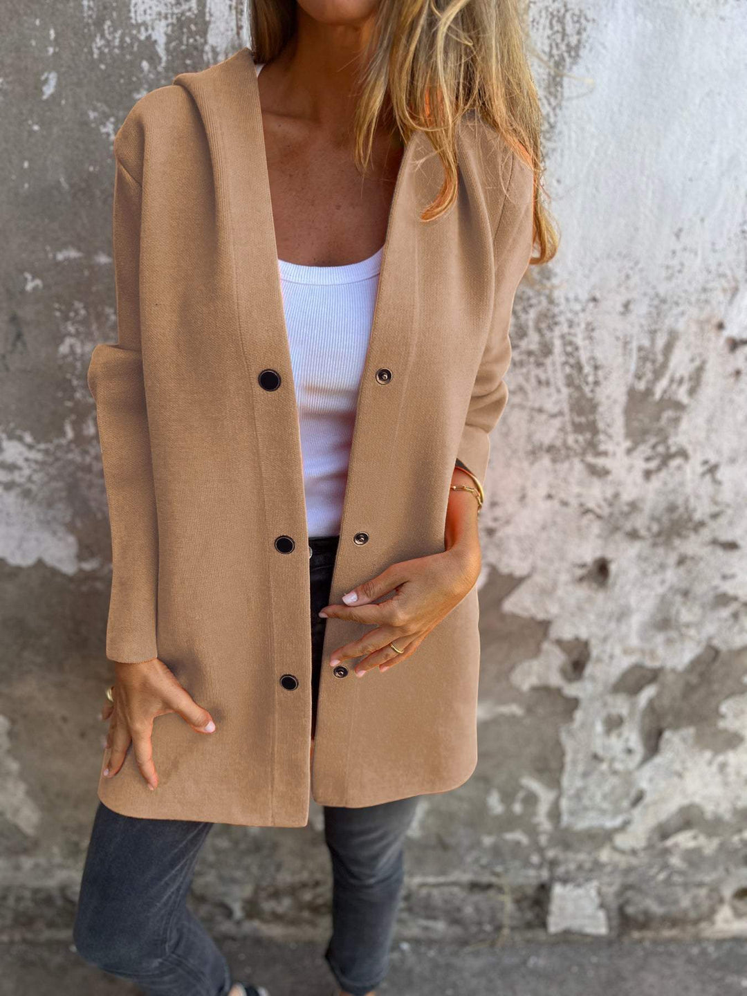 Adriana - Gilet Décontracté Chic