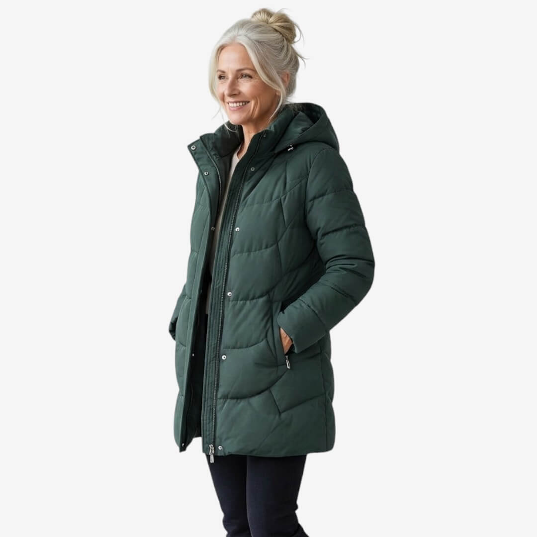 Adeline - Manteau Chic Matelassé