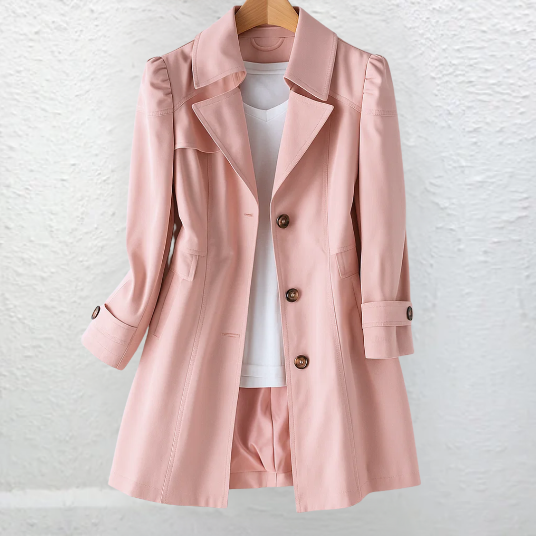 Veyressa - Manteau Trench Élégant