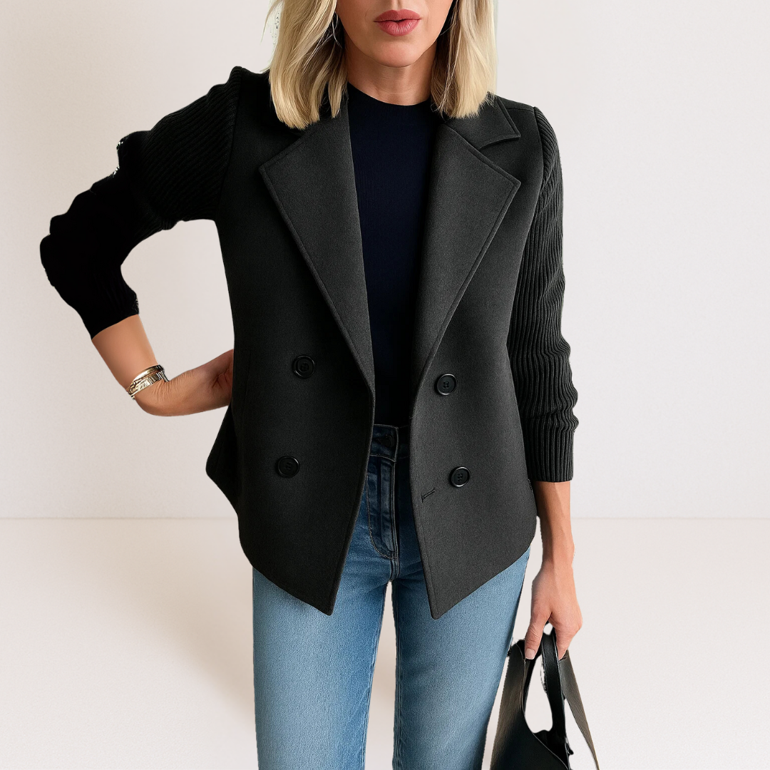 Martine - Veste Élégante En Tricot