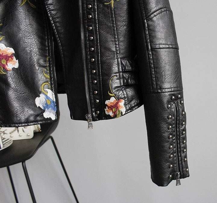 Livia - Veste Fleurie Rétro Chic