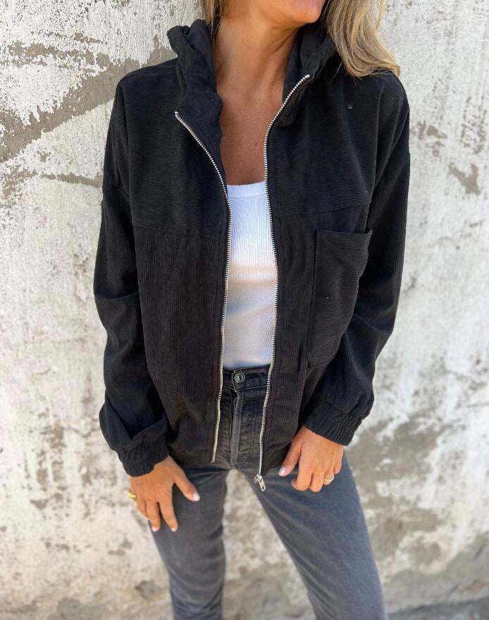 Clémence - Veste Velours Confortable