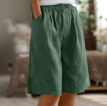 Frances - Shorts en Coton Confort