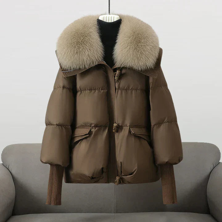 Indi - Veste Élégante En Fausse Fourrure