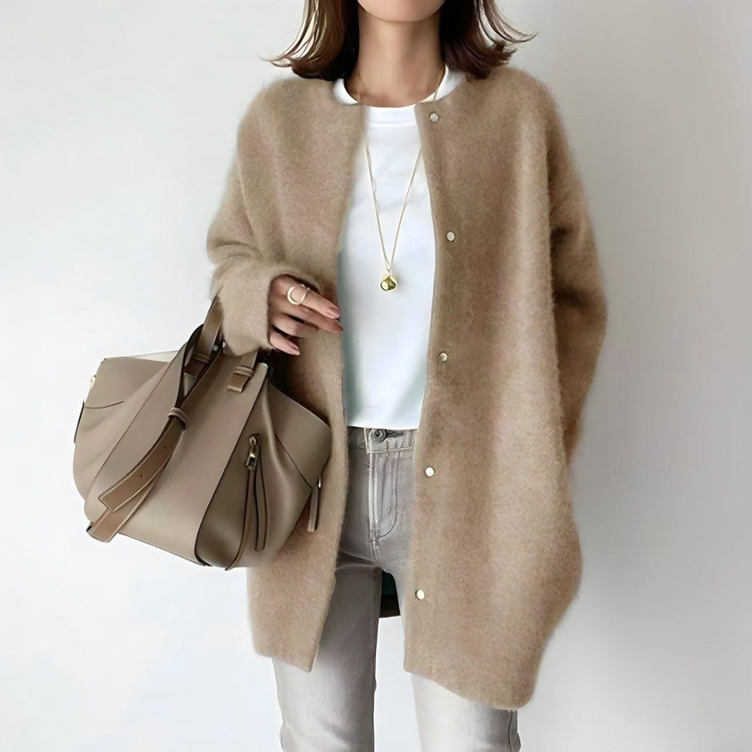 Whitney - Élégant Cardigan À Boutons