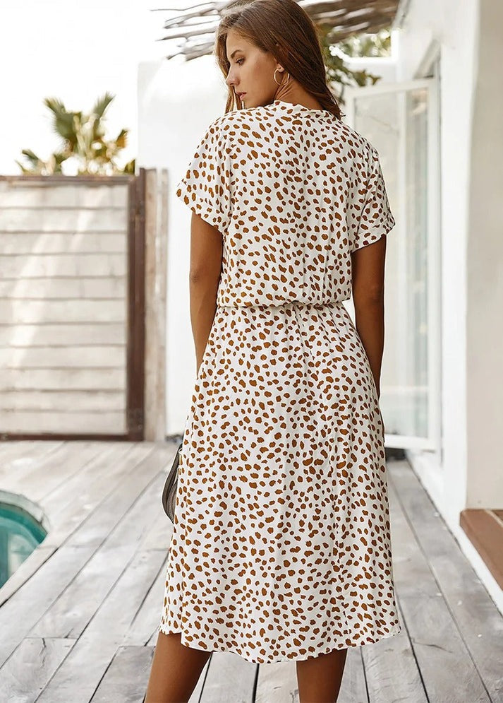 Edith - Robe Fluide Sophistiquée