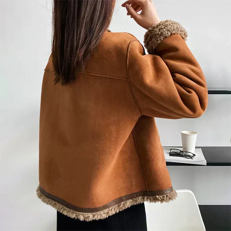 Rosa - Veste Chic En Mouton