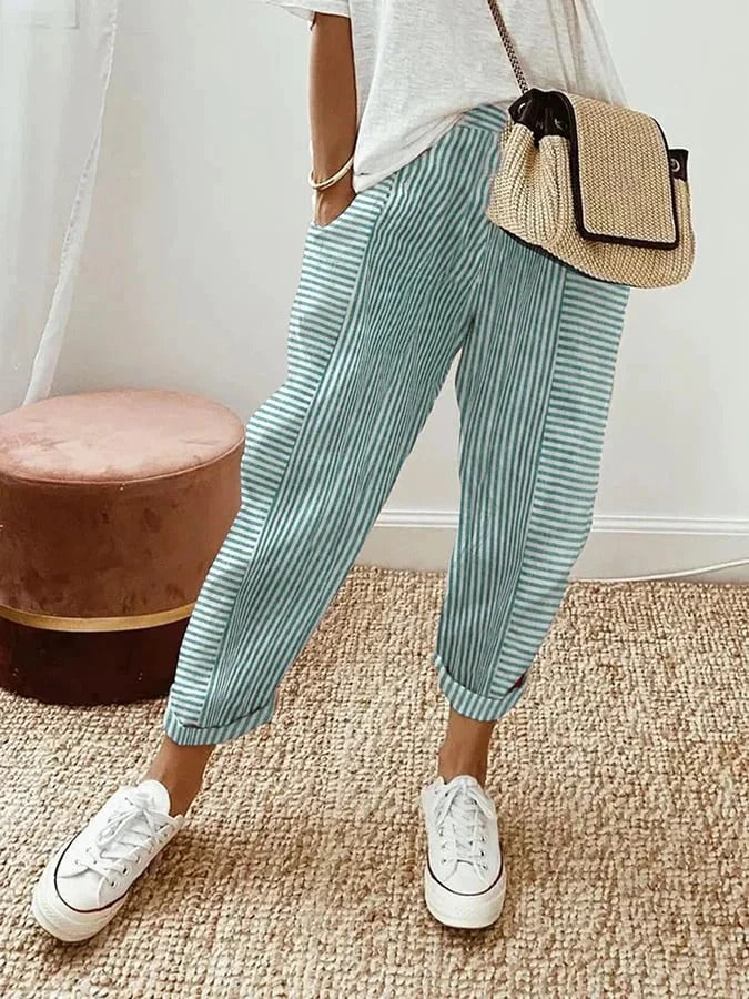 Jade - Pantalon Rayé Jade