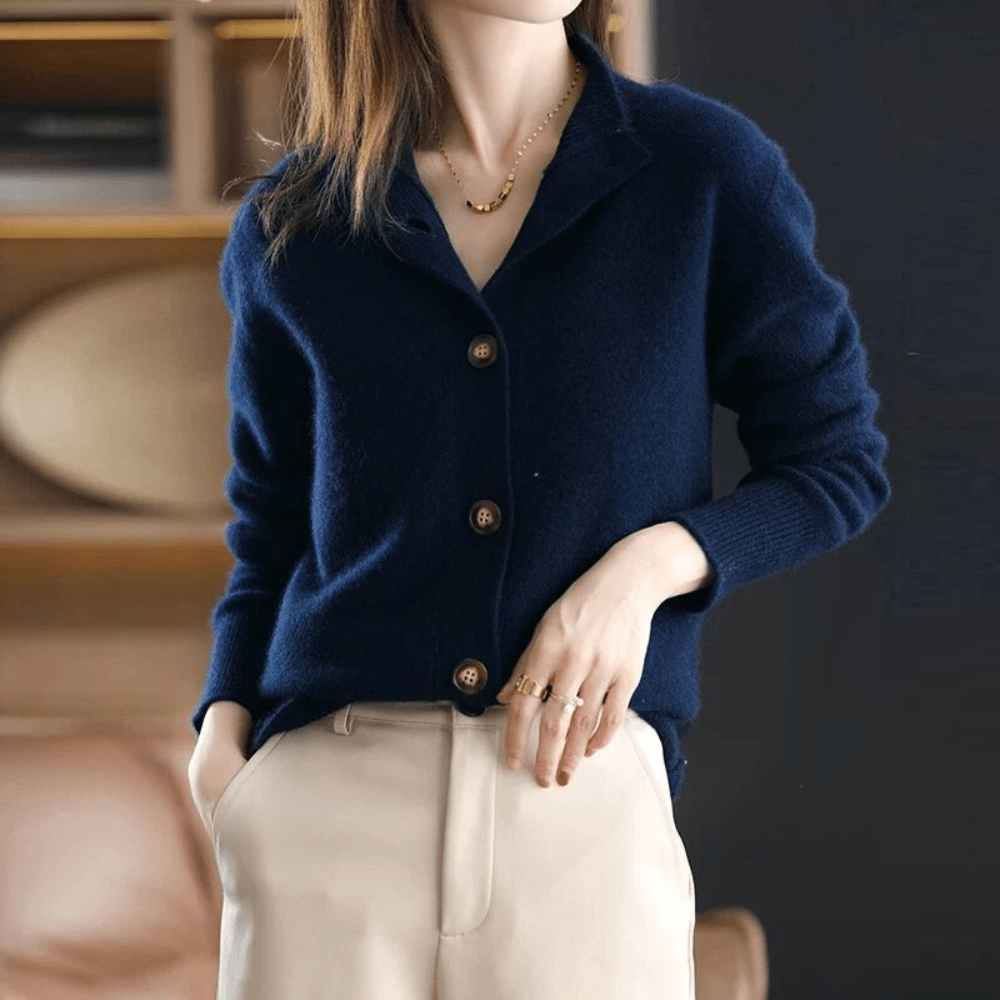 Annie - Gilet Chic En Cachemire