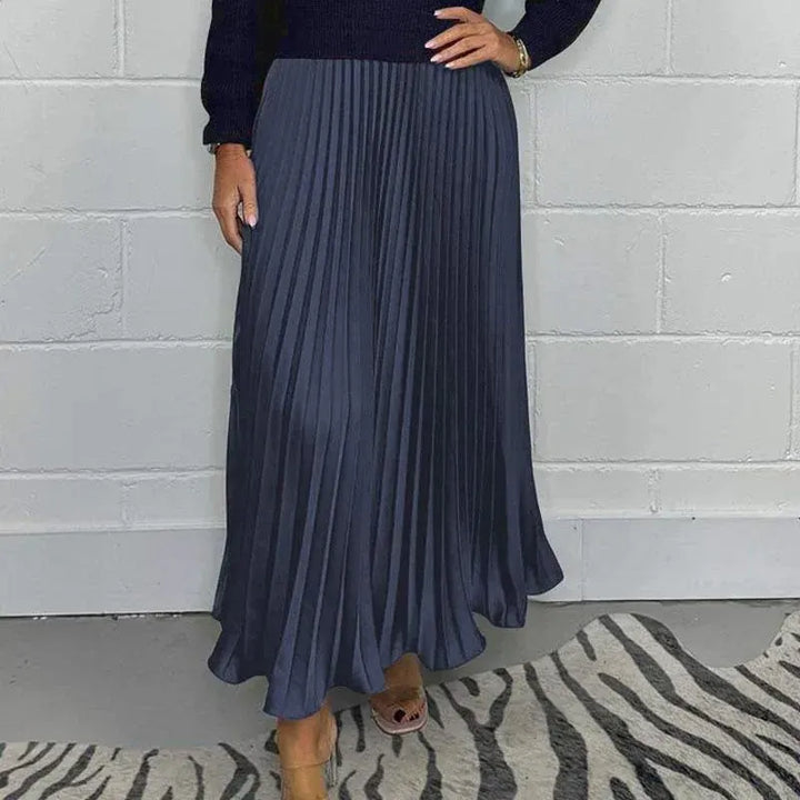 Claudia - Élégante Robe Plissée