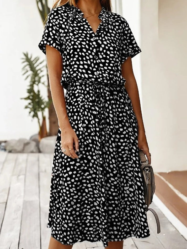 Edith - Robe Fluide Sophistiquée