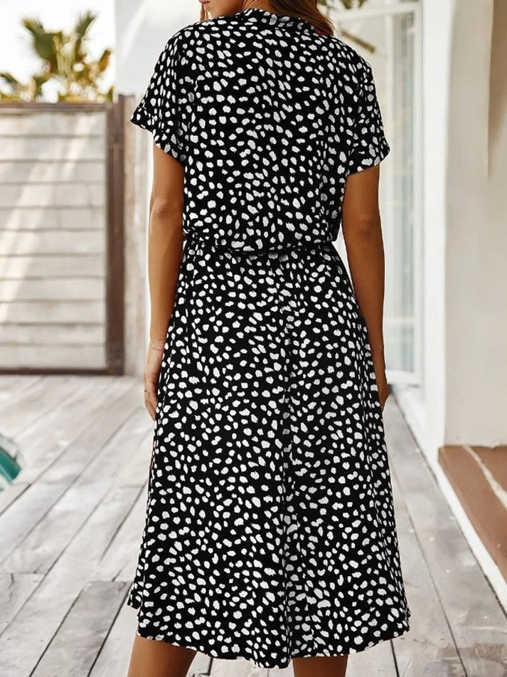 Edith - Robe Fluide Sophistiquée