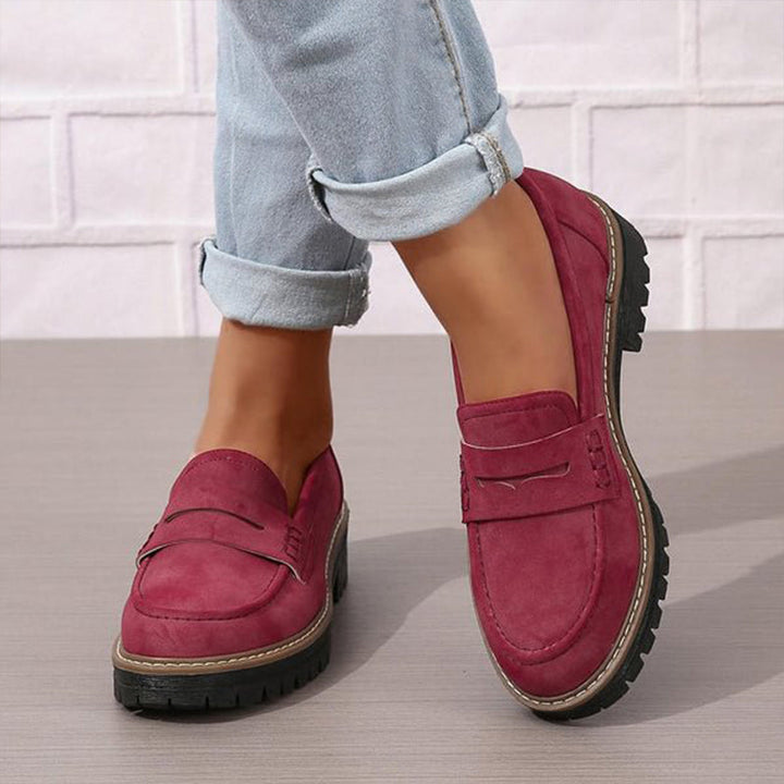 Ciela - Mocassins en Suède Élégants